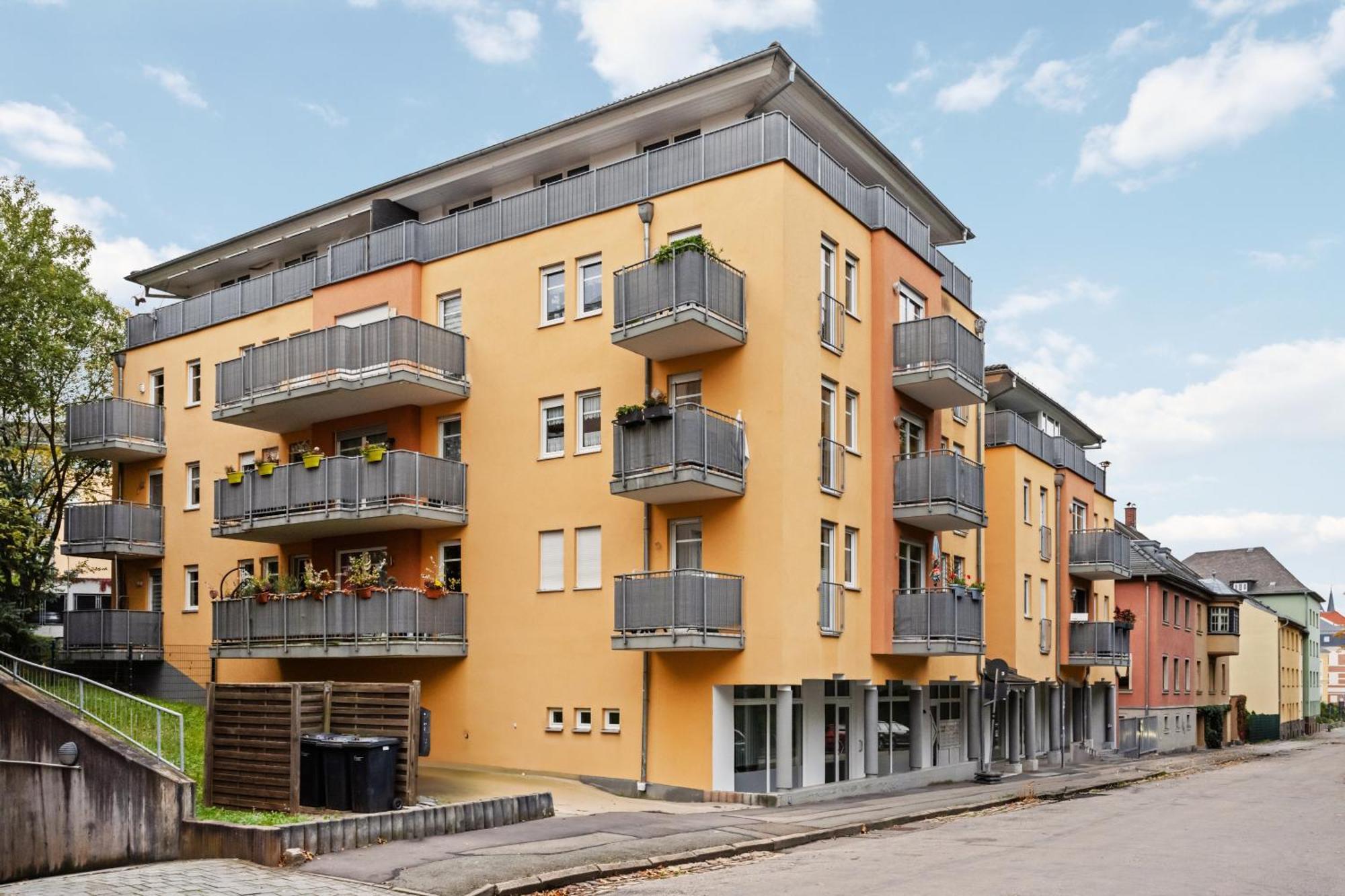 Apartamento Edler Wohnraum Schwanenteich-Penthouse Mit Garage, Grill, Kaffeevollautomat, Klima, Lift & Terrasse Zwickau Exterior foto