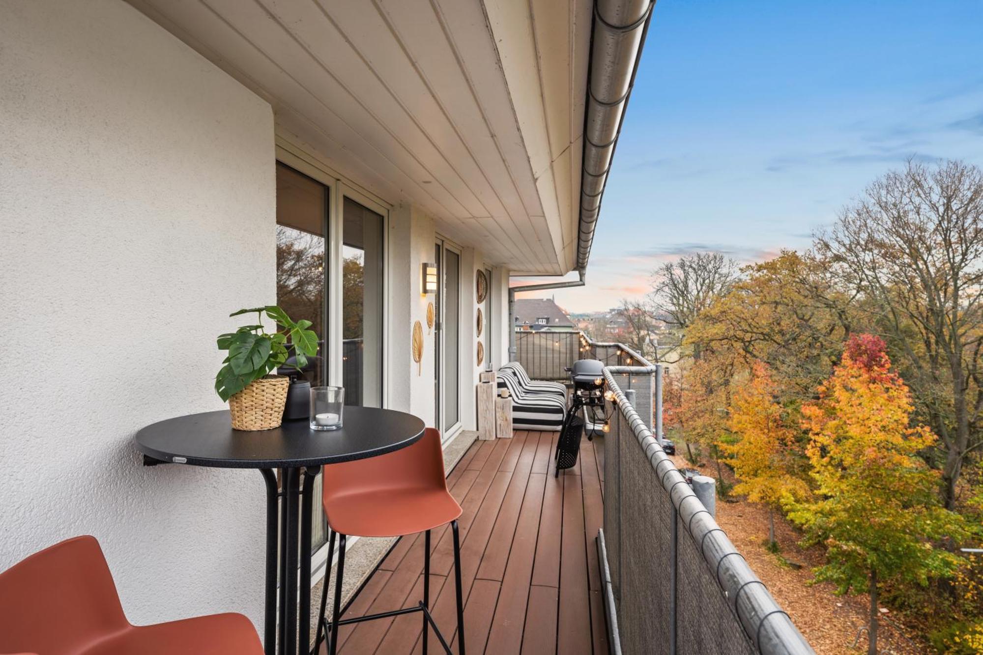 Apartamento Edler Wohnraum Schwanenteich-Penthouse Mit Garage, Grill, Kaffeevollautomat, Klima, Lift & Terrasse Zwickau Exterior foto