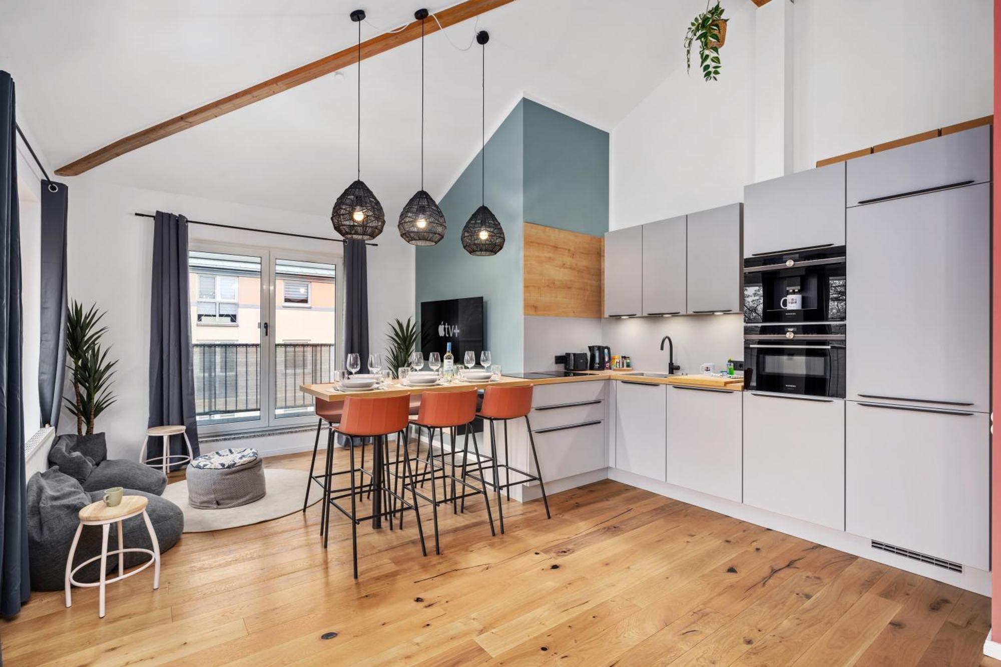 Apartamento Edler Wohnraum Schwanenteich-Penthouse Mit Garage, Grill, Kaffeevollautomat, Klima, Lift & Terrasse Zwickau Exterior foto